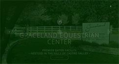 Desktop Screenshot of gracelandequestriancenter.com